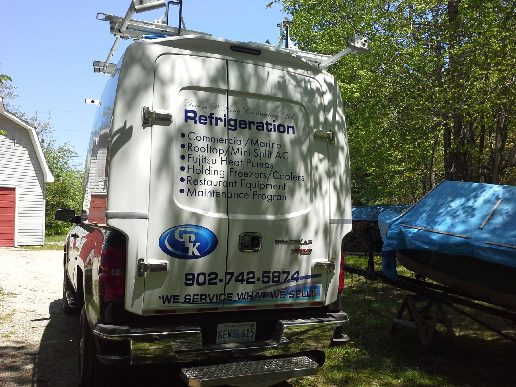 GPK service truck